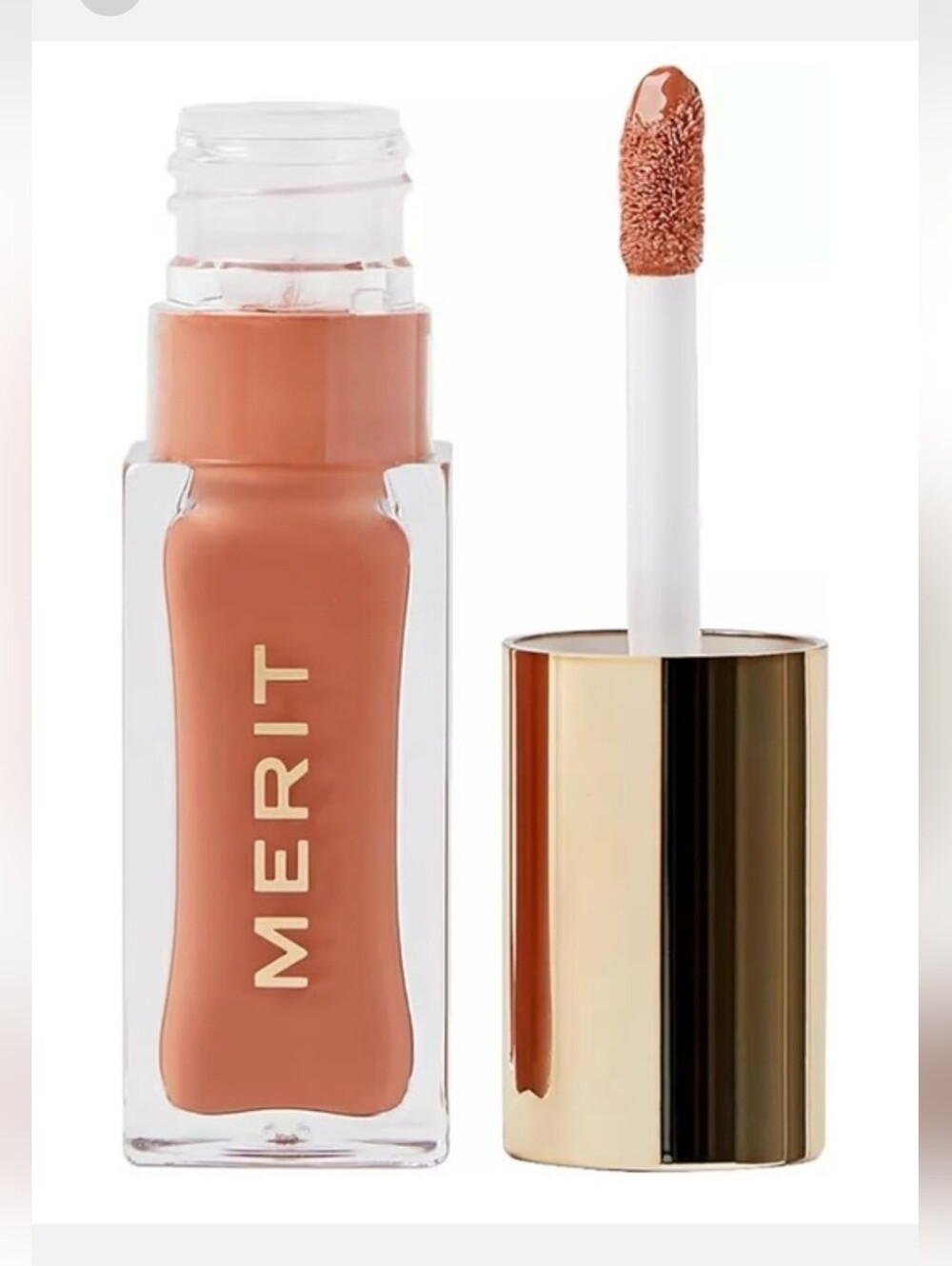 Merit Shade Slick Lip Oil - Au Naturel NIB